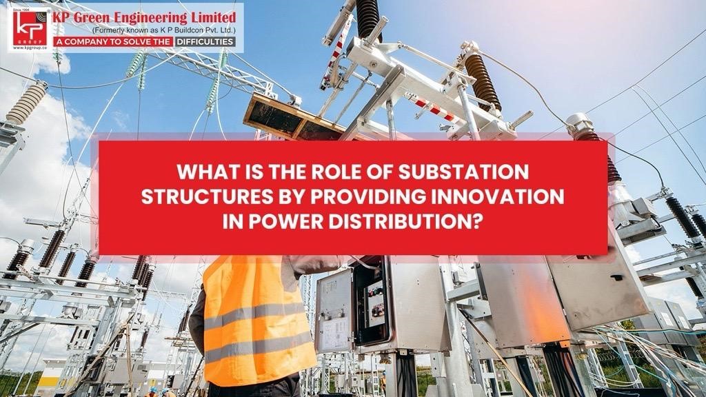 An image representing role of substation Structures By Providing Innovation in Power Distribution
